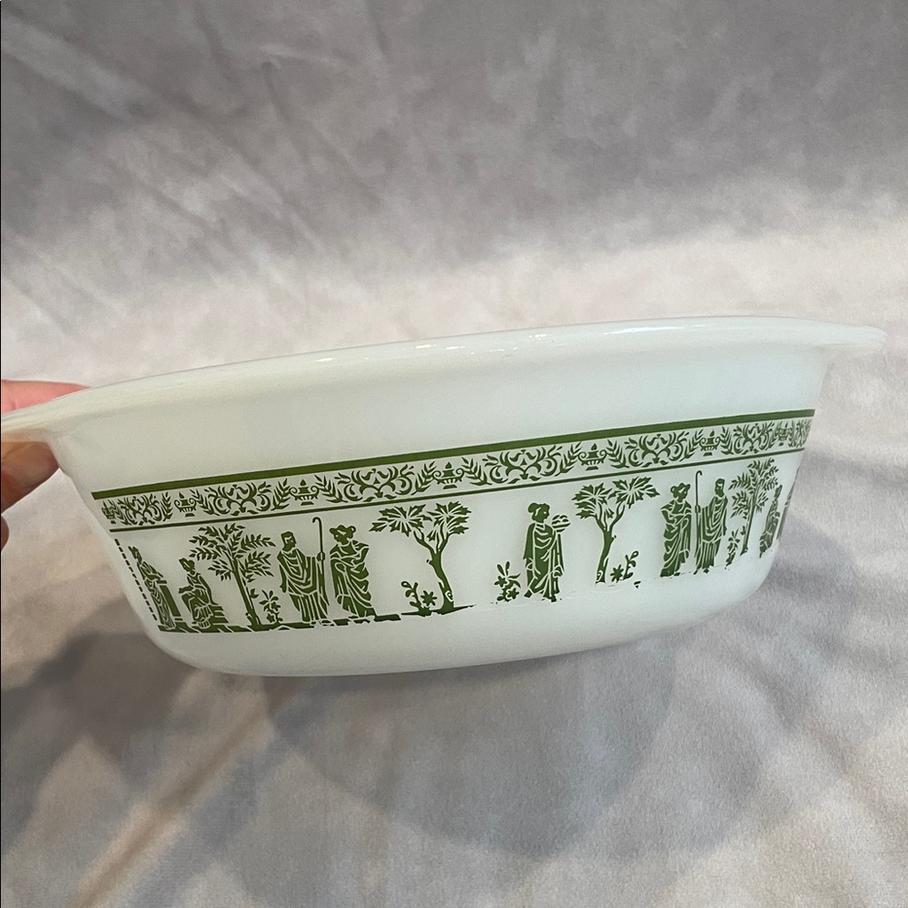 Glassbake Grecian Serving Bowl
